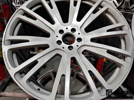 지바겐 G63 AMG 23인치 브라부스 휠복원 #하이그로시 휠도색 / 인천 부평구 부평동