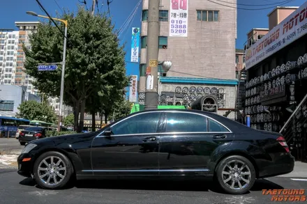 w221 벤츠 s클래스 s550 18인치 휠 크롬스퍼터링 작업으로 휠기스도 깔끔하게 제거하고 예쁘게 타세요! / 인천 부평구 부평동