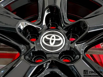 인천 토요타 라브4 휠복원 휠도색 유광블랙 완벽 분체도장^^ / 인천 부평구 부평동