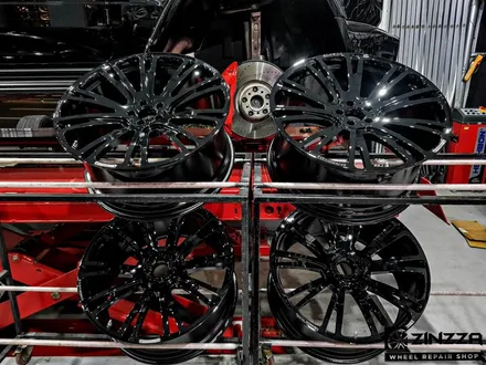 지바겐 G63 AMG 23인치 브라부스 휠복원 #하이그로시 휠도색 / 인천 부평구 부평동