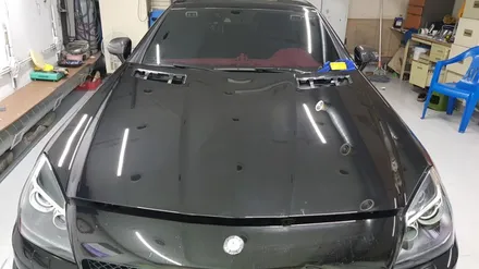 벤츠 CLS350 본넷 PPF 및 크롬 죽이기 #명진카스킨 #블랙유광 / 일산,김포,파주