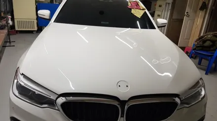 BMW 520d 전체랩핑 #사틴블랙 #에이버리 / 일산,김포,파주