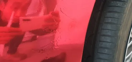 쉐보레 콜벳 구형 랩핑제거 #레드크롬 #크롬랩핑 / 일산,김포,파주