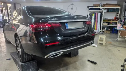 e300  리어범퍼 재랩핑 #대물보험처리 #사고차량 / 일산,김포,파주