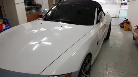 BMW Z4 랩핑제거 #수유 #강북루프 #명진카스킨 / 일산,김포,파주