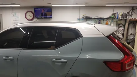 볼보 XC40 루프스킨 패키지 #덕이동루프스킨 #일산랩핑 #파주랩핑 / 일산,김포,파주