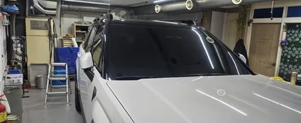 싼타페 XM5 루프스킨 #투톤랩핑 #싼타페블랙잉크 / 일산,김포,파주