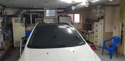 쉐보레 아베오 해치백 루프스킨 #카스킨 #전체랩핑 #수유동 / 일산,김포,파주