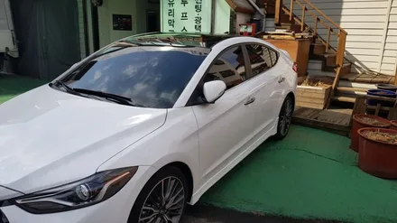 아반떼 스포츠 루프스킨 #강북랩핑 #명진카스킨 / 일산,김포,파주