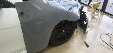 벤츠 C63 전체랩핑 #락그레이 #명진카스킨 / 일산,김포,파주
