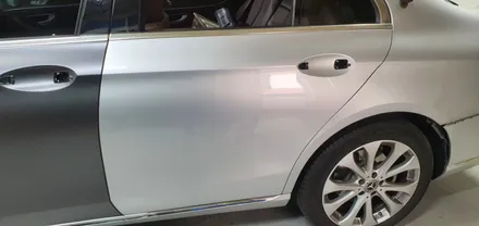 E300 전체랩핑 #사틴그레이 #벤츠랩핑 / 일산,김포,파주