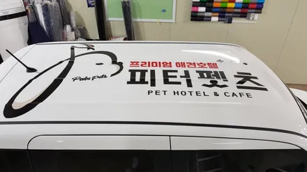 레이 차량광고 랩핑 #피터펫츠 #덕이동차량광고 / 일산,김포,파주