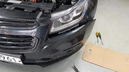 크루즈 안개등커버 랩핑 #강북랩핑 #강북루프스킨 / 일산,김포,파주