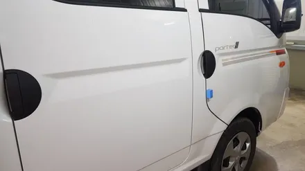 포터 더블캡 차량광고랩핑 #재랩핑 #명진카스킨 / 일산,김포,파주