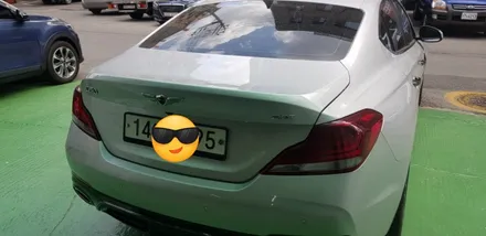 제네시스 G70 전체랩핑 #에이버리 #사틴블랙 / 일산,김포,파주