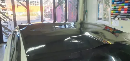 아반떼 루프스킨 & 부분랩핑 #명진카스킨 #그릴랩핑 / 일산,김포,파주