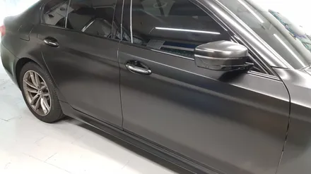 BMW 520d 전체랩핑 #사틴블랙 #에이버리 / 일산,김포,파주