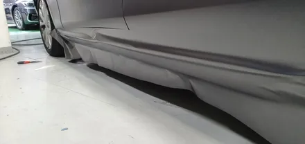 E300 전체랩핑 #사틴그레이 #벤츠랩핑 / 일산,김포,파주