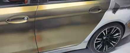 BMW M5 판금 및 전체랩핑 #명진카스킨 #외형복원 / 일산,김포,파주