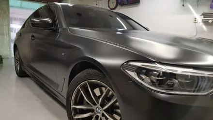 BMW 520d 전체랩핑 #사틴블랙 #에이버리 / 일산,김포,파주