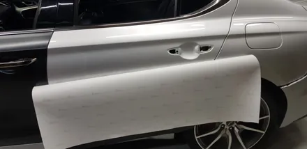 제네시스 G70 전체랩핑 #에이버리 #사틴블랙 / 일산,김포,파주