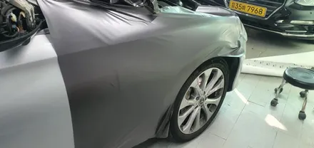 E300 전체랩핑 #사틴그레이 #벤츠랩핑 / 일산,김포,파주