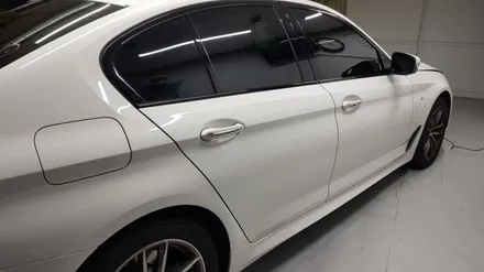 BMW 520d 전체랩핑 #사틴블랙 #에이버리 / 일산,김포,파주