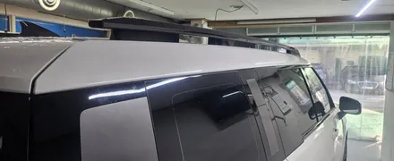 싼타페 XM5 루프스킨 #투톤랩핑 #싼타페블랙잉크 / 일산,김포,파주