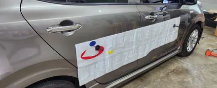 모닝 차량광고랩핑 #단기보호센터 #주간보호센터 / 일산,김포,파주
