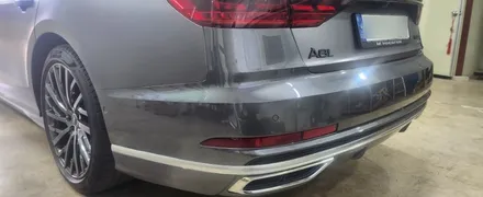 A8 롱바디 뒷범퍼 부분랩핑 #에이버리 #그레이메탈릭 / 일산,김포,파주