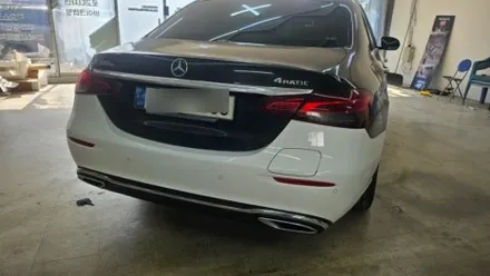 e300  리어범퍼 재랩핑 #대물보험처리 #사고차량 / 일산,김포,파주