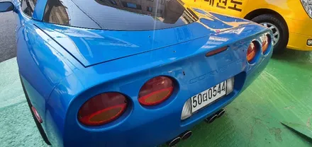 쉐보레 콜벳 구형 랩핑제거 #레드크롬 #크롬랩핑 / 일산,김포,파주