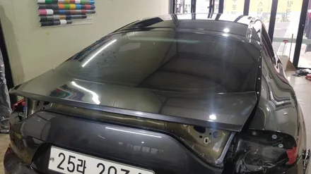 스팅어 랩핑제거 및 전체랩핑 PART.1 #teckwrap #중국산필름 / 일산,김포,파주