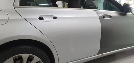 E300 전체랩핑 #사틴그레이 #벤츠랩핑 / 일산,김포,파주