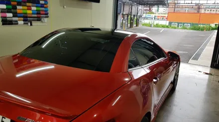 SLK 55 드레곤 파이어레드 전체랩핑 #3M #2080 / 일산,김포,파주