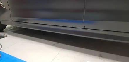 제네시스 G70 전체랩핑 #에이버리 #사틴블랙 / 일산,김포,파주