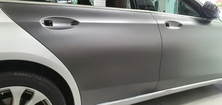 E300 전체랩핑 #사틴그레이 #벤츠랩핑 / 일산,김포,파주