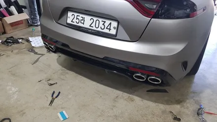 스팅어 랩핑제거 및 전체랩핑 PART.2 #3M #M230 / 일산,김포,파주