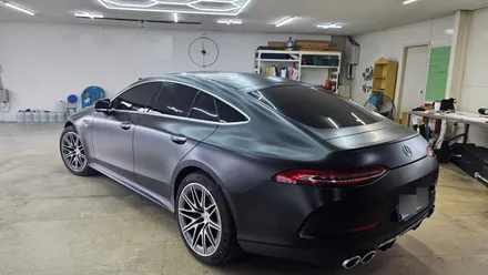 C63 전체랩핑 #사틴블랙 #명진카스킨 / 일산,김포,파주