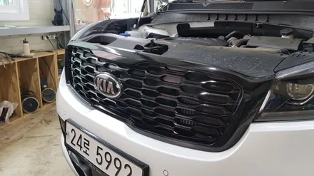 더 뉴 쏘렌토 그릴도색 #그릴랩핑 #쏘렌토랩핑 / 일산,김포,파주