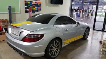 SLK 55 드레곤 파이어레드 전체랩핑 #3M #2080 / 일산,김포,파주