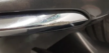 C class 프런트 범퍼 립 랩핑 #부분랩핑 #블랙유광 / 일산,김포,파주