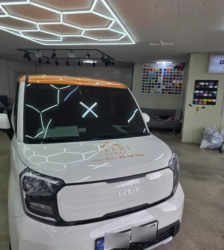 레이 차량 광고랩핑 #우동키노야 #랩핑제거 / 일산,김포,파주