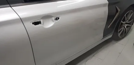 제네시스 G70 전체랩핑 #에이버리 #사틴블랙 / 일산,김포,파주