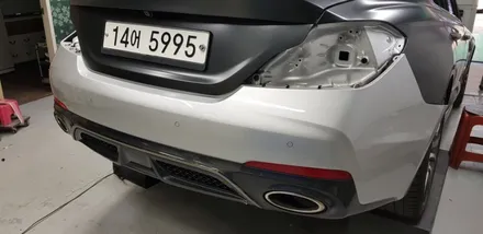 제네시스 G70 전체랩핑 #에이버리 #사틴블랙 / 일산,김포,파주