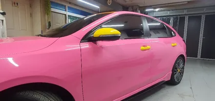 K3 GT 전체랩핑 #명진카스킨 #핑크색차 / 일산,김포,파주
