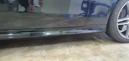 C클래스 랩핑제거 및 범퍼교환 #대물보험처리 #사틴블랙 / 일산,김포,파주
