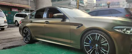 BMW M5 판금 및 전체랩핑 #명진카스킨 #외형복원 / 일산,김포,파주