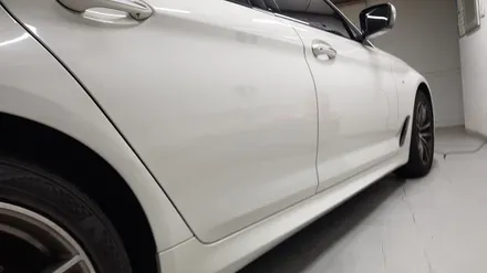 BMW 520d 전체랩핑 #사틴블랙 #에이버리 / 일산,김포,파주