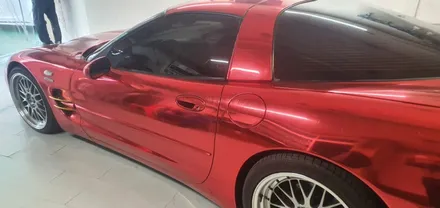 쉐보레 콜벳 구형 랩핑제거 #레드크롬 #크롬랩핑 / 일산,김포,파주